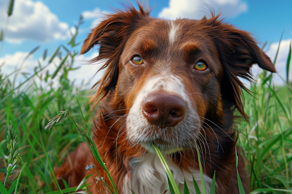 Pourquoi le border collie marron est-il si unique parmi les autres couleurs ?