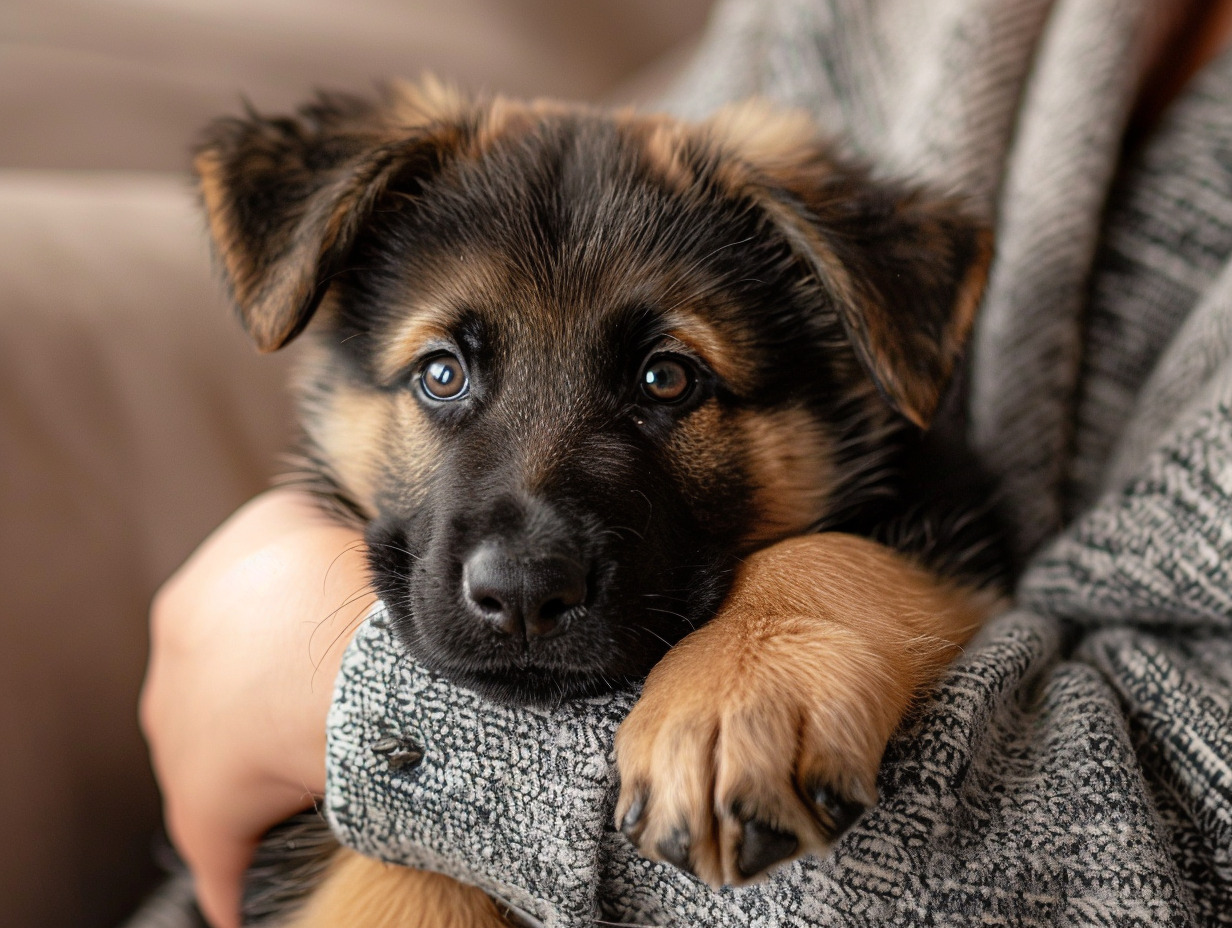 chiot berger allemand