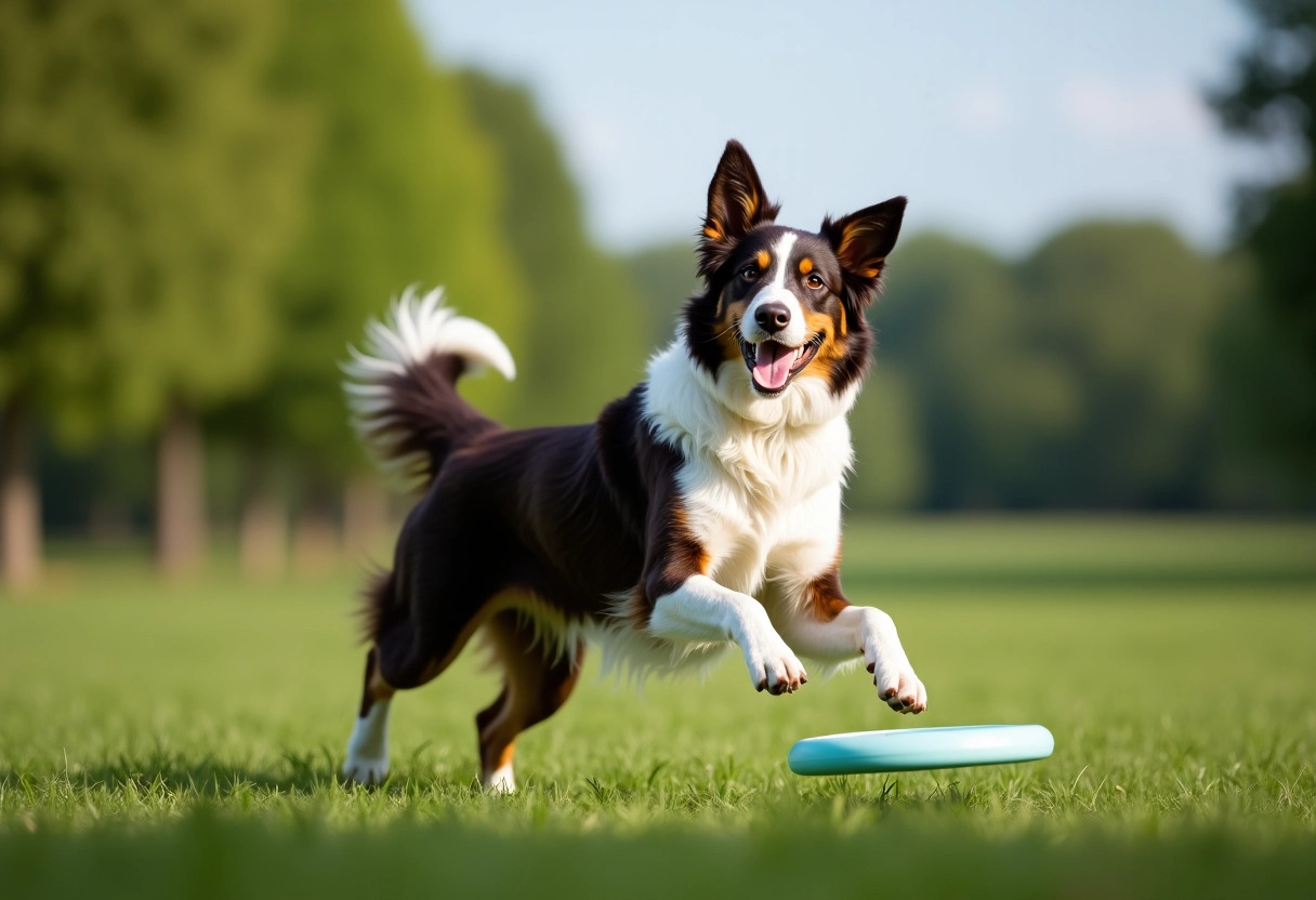 border collie croisé berger australien activités physiques