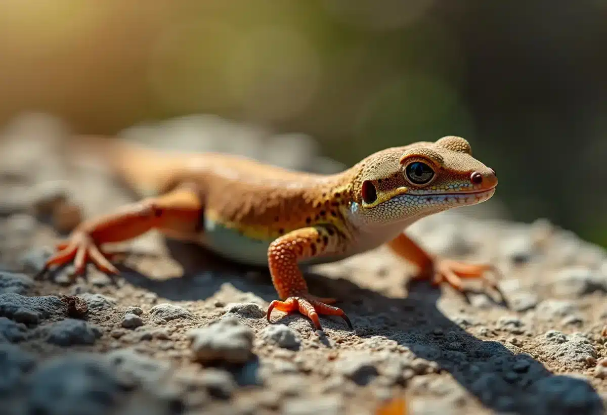 Évolution des crottes de gecko : témoins d’une adaptation remarquable